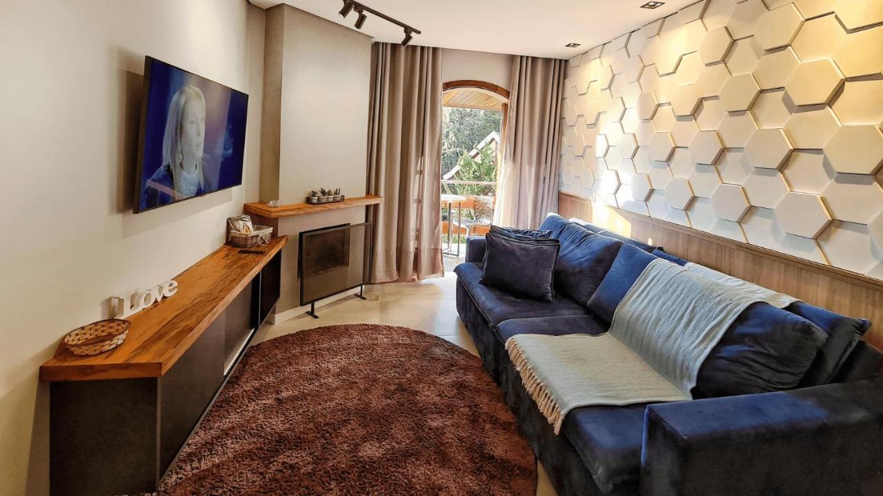 Duplex Luxo Com Piscina Aquecida, Lareira E Wifi Apartment Campos do Jordão Екстериор снимка